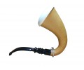 Block Meerschaum Noble Horn Pipe Block Meerschaum Noble Horn Pipe