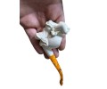 Artisan Figural Block Meerschaum Pipe Elegant Lady