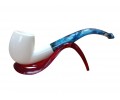 Lotus Grace Handmade Block Meerschaum Pipe
