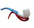 Lotus Grace Handmade Block Meerschaum Pipe
