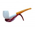 Gentle Bloom Handmade Block Meerschaum Pipe Gentle Bloom Handmade Block Meerschaum Pipe