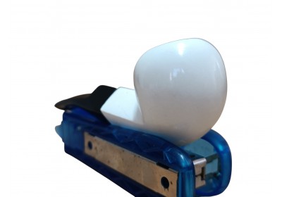 Pure Curve Modern Billard Handmade Block Meerschaum Minimal Pipe