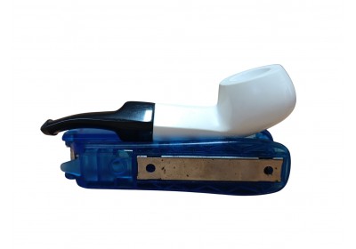 Pure Curve Modern Billard Handmade Block Meerschaum Minimal Pipe