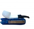 Pure Curve Modern Billard Handmade Block Meerschaum Minimal Pipe