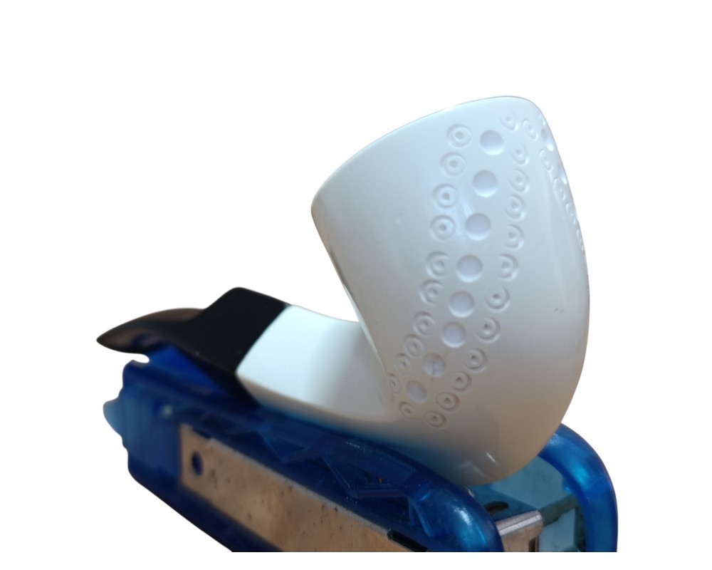 Pure Curve Modern Billard Handmade Block Meerschaum Minimal Pipe