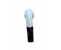 Pure Curve Modern Billard Handmade Block Meerschaum Minimal Pipe