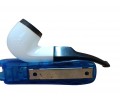 Block Meerschaum Burnt Rim Classic Minimal Pipe
