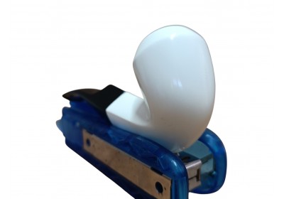 Pure Curve Modern Billard Handmade Block Meerschaum Minimal Pipe