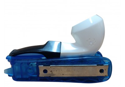 Pure Curve Bulldog Handmade Block Meerschaum Minimal Pipe
