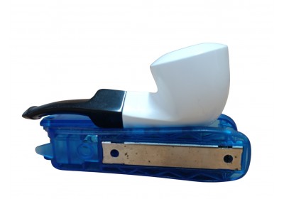 Pure Curve Modern Billard Handmade Block Meerschaum Minimal Pipe