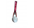 Crimson Arc Elegance 925k silvey Handmade Block Meerschaum Pipe