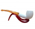 Classic Ivory Balance Handmade Block Meerschaum Pipe