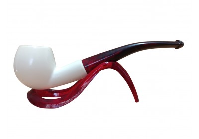 Ivory Hearth Calm Handmade Block Meerschaum Pipe