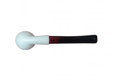 Ivory Orbit Texture Handmade Block Meerschaum Pipe