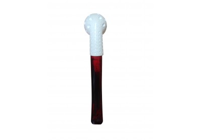 Ivory Flow Pattern Handmade Block Meerschaum Pipe