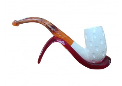 vory Ascension Carved Handmade Block Meerschaum Pipe