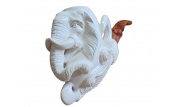 Majestic Elephant Hand-Carved Meerschaum Pipe