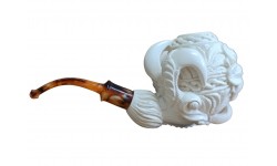 Ocean Majesty Eagle Hand-Carved Meerschaum Pipe