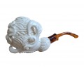 Ocean Majesty Eagle Hand-Carved Meerschaum Pipe