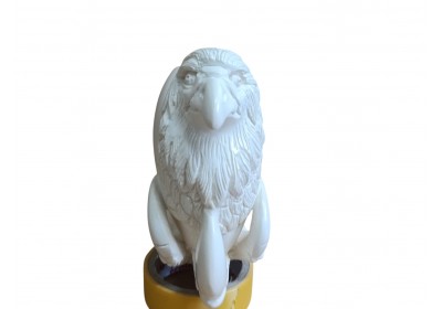 Imperial Eagle Hand-Carved Meerschaum Pipe