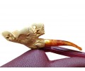 Block Meerschaum Predatory Eagle Claw Pipe Block Meerschaum Predatory Eagle Claw Pipe