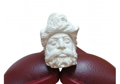 Block Meerschaum Bearded Warrior Pipe