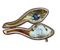 Block Meerschaum Red Claw Pipe