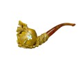Block Meerschaum Bone Slayer Pipe