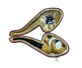 Block Meerschaum Dragon’s Claw Egg Pipe
