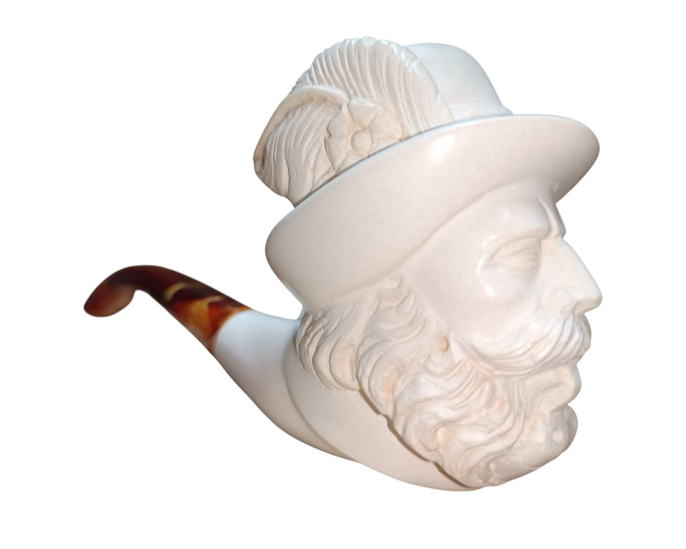 block meerschaum The Pen's Soul pipe