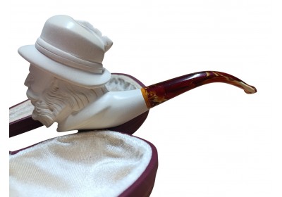 block meerschaum The Pen's Soul pipe