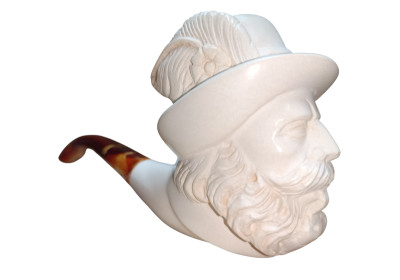 block meerschaum The Pen's Soul pipe