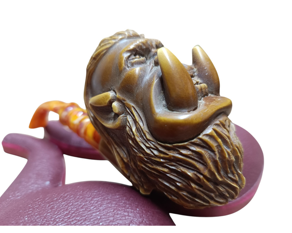 Block Meerschaum Warlord Pipe