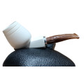 Block Meerschaum 925k Silvery The Geometric Grace Pipe Block Meerschaum 925k Silvery The Geometric Grace Pipe