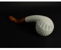 Block Meerschaum Golf Ball Pipe