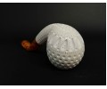 Block Meerschaum Golf Ball Pipe