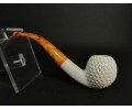 Block Meerschaum Golf Ball Pipe