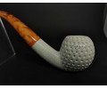 Block Meerschaum Golf Ball Pipe