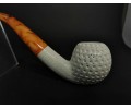 Block Meerschaum Golf Ball Pipe