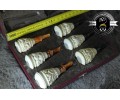 Block Meerschaum Cigar Holders Set
