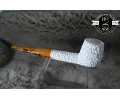 Block MeerschaumRustic Billiard Pipe