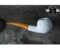 Block Meerschaum Rustic Apple Pipe