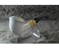 Block Meerschaum Bamboo Calabash Pipe