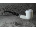 Block Meerschaum Silvery Bulldog Pipe