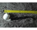 Block Meerschaum Silvery Churcwarden Pipe