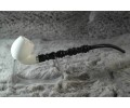 Block Meerschaum Silvery Churcwarden Pipe