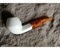 Hard Details Block Meerschaum Pipe