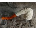 Hard Details Block Meerschaum Pipe