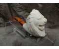 Block Meerschaum Lion Pipe