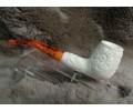 Hard Details Block Meerschaum Pipe